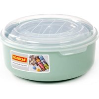 Набор контейнеров Полесье №4 с крышками (3шт, бледно-оливковый)