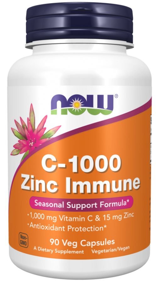 

Витамины, минералы Now Foods Zinc Immune (90 капсул)