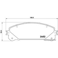  Brembo P83145