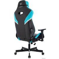 Игровое (геймерское) кресло Knight Thunder 5X (черный/голубой)