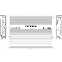 Автомобильный усилитель DL Audio Gryphon Pro 4.150 V.2