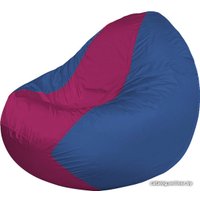 Кресло-мешок Flagman Classic К2.1-103 (синий/фуксия)