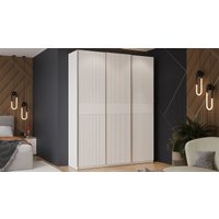 Шкаф-купе Трия Оскар Хилтон Т2 1800 271082 (ручка серебро/белый снег/белый матовый)