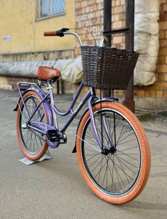 Велосипед Foxter Holland 2025 (лавандовый)