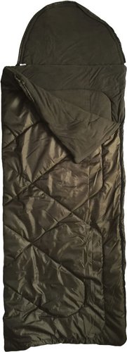 Спальный мешок Mednovtex Expert Travel -5C, с подголовником (оливковый)