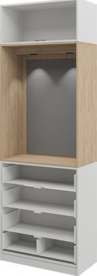 

Шкаф распашной Неман мебель Отис МН-039-17 П19 (кашемир)