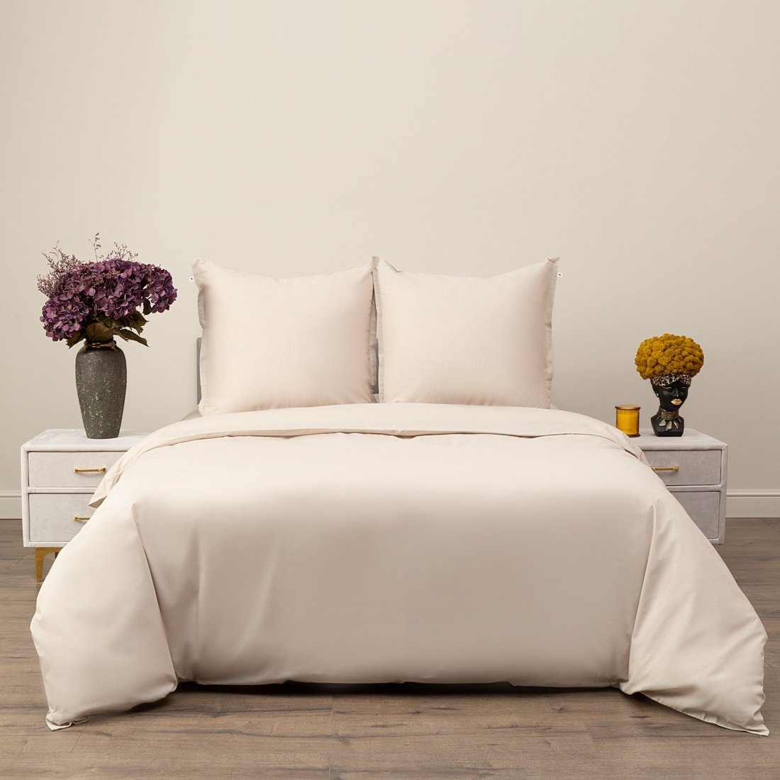 

2-спальный комплект постельного белья Siberia Home Сэнди 2x 70x70 Сиб-2х-С-бж70x70 (бежевый)