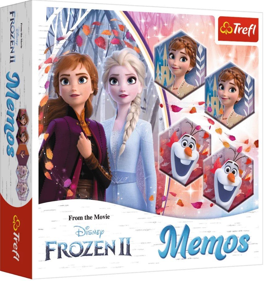 

Развивающая игра Trefl Мемо. Холодное сердце 01931 (36 эл)