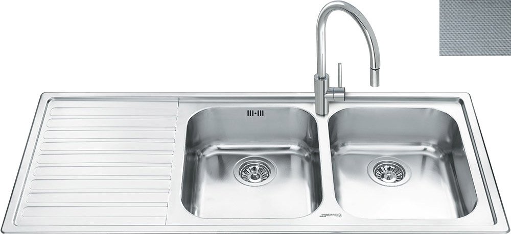 

Кухонная мойка Smeg LM116S-2