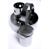 Свободностоящая печь-камин Инвент Экономка средняя (со стационарными экранами)