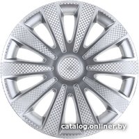 Набор колпаков на диски АКС – авто Карат 13 40186 (серебристый)