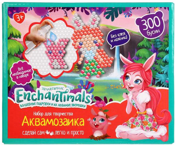

Набор для создания поделок/игрушек MultiArt Аквамозаика Энчентималс AB300-EN2