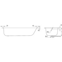 Ванна BLB Europa 150x70 (с ножками)