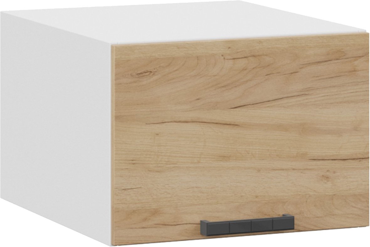 

Шкаф навесной Трия Детройт 1В5ГП (белый/дуб крафт золотой)