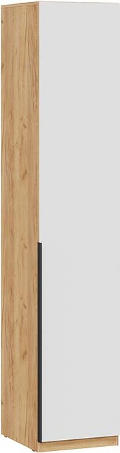 

Шкаф-пенал Трия Джоли (дуб крафт золотой/белый матовый)