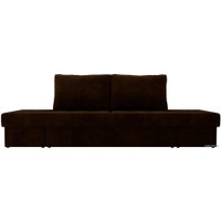 Модульный диван Лига диванов Сплит 101954 (коричневый)