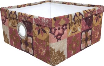 Коробка для хранения Loon Майолика средняя (розовый)