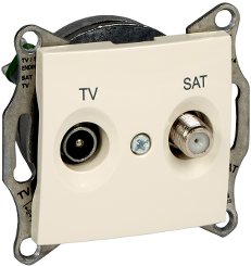 

Розетка телевизионная Schneider Electric Sedna SDN3401647