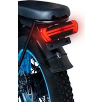 Электровелосипед Minako F10 Lite 2025 (черный/синий)