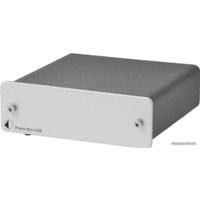 MM/MC фонокорректор Pro-Ject Phono Box USB (серебристый)