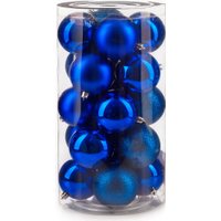 Елочная игрушка Ausini VT25-04007-4 (синий, 20 шт)