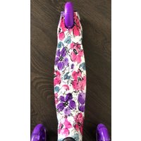 Трехколесный самокат Scooter Mini 038 (фиолетовый/цветы)