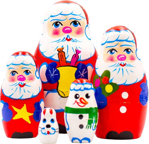 

Развивающая игра Брестская Фабрика Сувениров Для новогоднего декора (набор 5 шт)