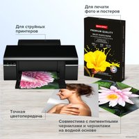 Фотобумага BRAUBERG суперглянцевая A6 (10x15) 260 г/м2 500 л 364000