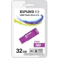 USB Flash Exployd 560 32GB (фиолетовый) [EX-32GB-560-Violet]