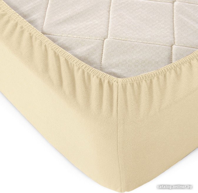 

Простыня Alleri Трикотажная на резинке 70x200x20см (бежевый)