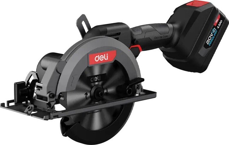 

Дисковая (циркулярная) пила Deli EDE-YJ20-1D4 (с 2-мя АКБ)