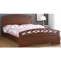 Кровать Bravo Мебель Грация-1 200x160 (орех)