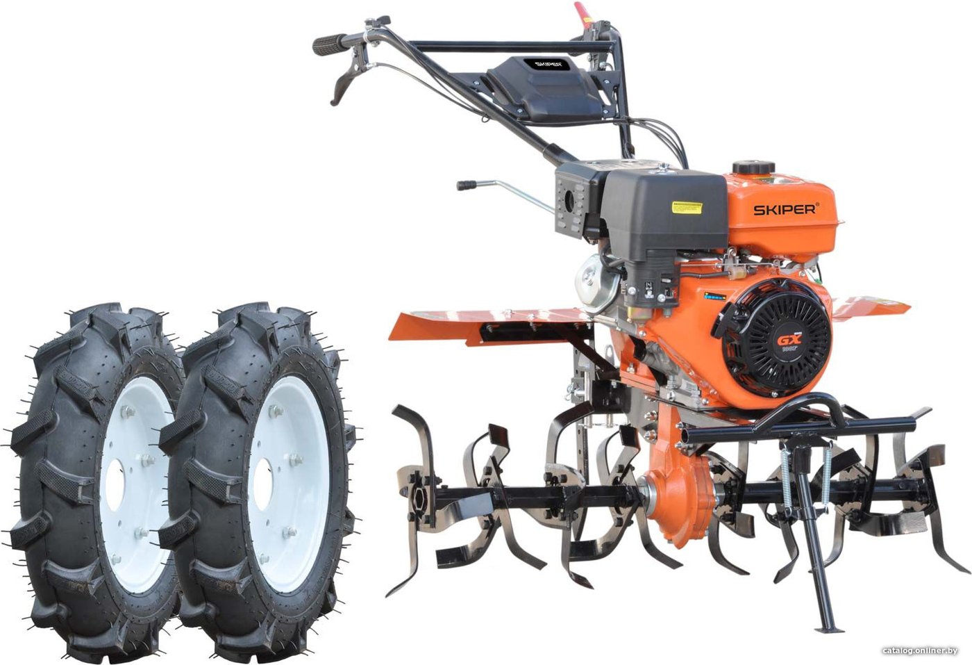 Мотокультиватор бензиновый Skiper SP-1400S (колеса 4.00-10)