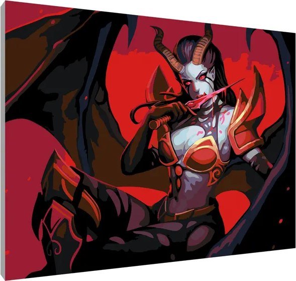 

Картина по номерам PaintLine Dota 2. Queen of Pain PL-00175