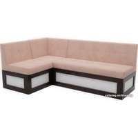 Угловой диван Мебель-АРС Нотис левый 207x82x132 (кордрой бежевый)