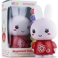 Интерактивная игрушка Alilo Медовый зайка G6+ 60962 (красный)