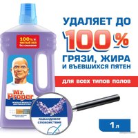 Средство для напольных покрытий Mr. Proper Лавандовое спокойствие 1 л