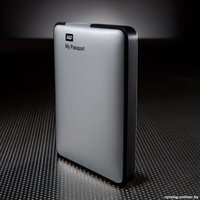 Внешний накопитель WD My Passport 1TB Silver (WDBEMM0010BSL)