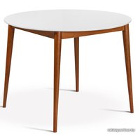 Кухонный стол ТехКомПро Арека К1100 121760 (бук/шале/подстолье тон 2/ножка 8)