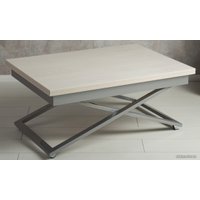 Стол-трансформер Levmar Accord D36/S59 (дуб анкор светлый/хром)