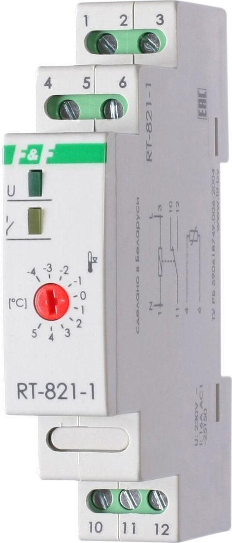 

Реле температуры Евроавтоматика F&F RT-821-1 EA07.001.004