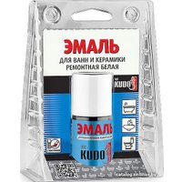 Эмаль Kudo для ванн и керамики с кисточкой KU-7K1301 15 мл (белый)