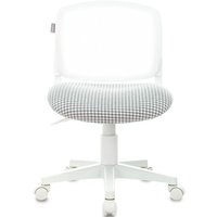 Компьютерное кресло Бюрократ CH-W296NX (белый TW-15 гусиная лапка Morris-1)