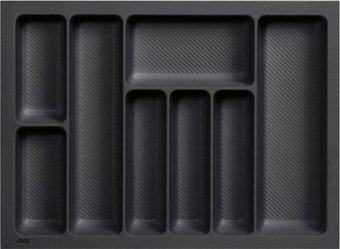 Лоток для столовых приборов AKS 800 Pixel 735x485 (черный)