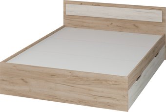 Кровать Тащи в дом Гармония КР604 160х200 (крафт серый/крафт белый)