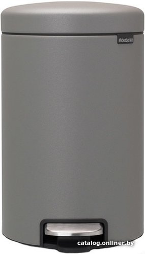 Мусорное ведро Brabantia Pedal Bin NewIcon 12 л (минерально-серый)