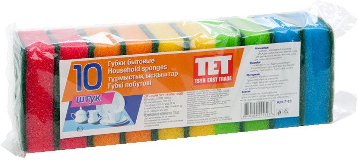 

Губка TET Г-28 (10 шт)