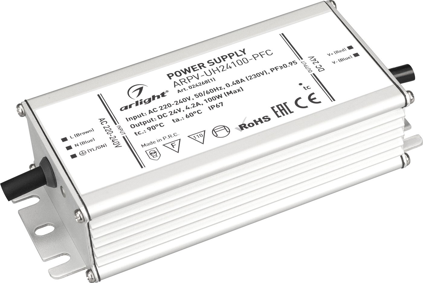 

Блок питания Arlight ARPV-UH24100-PFC 024268(1)