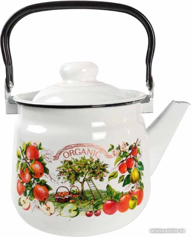 Чайник без свистка Эмаль Organic 01-2711/4М