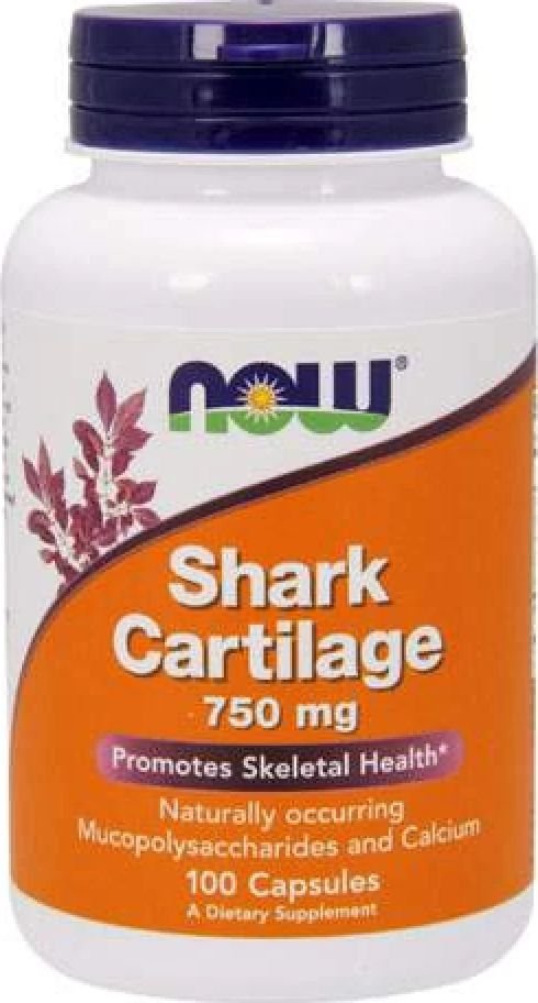 

БАД Now Foods Shark Cartilage 750 мг (100 капсул)